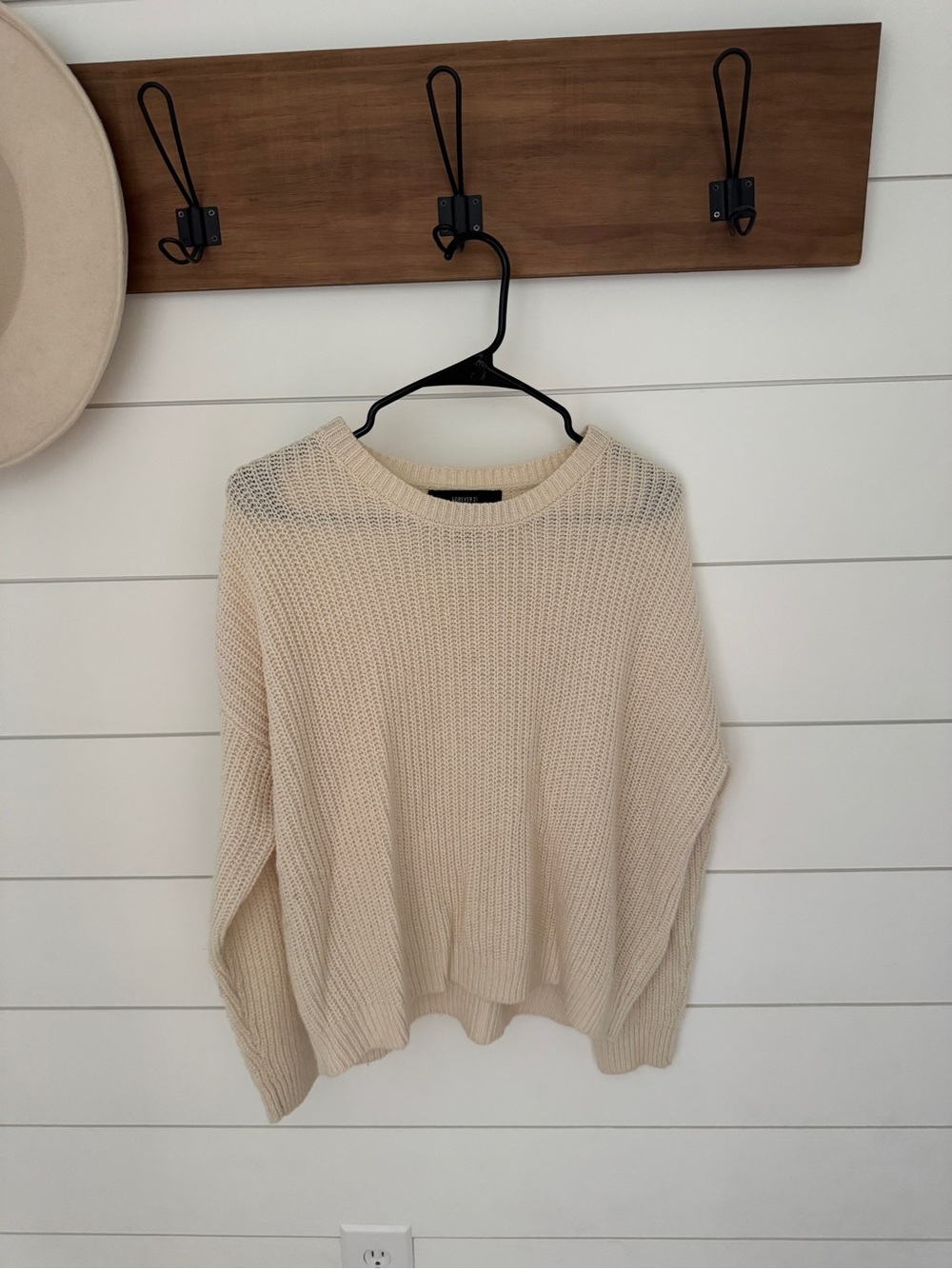 Forever 21 Cream Sweater